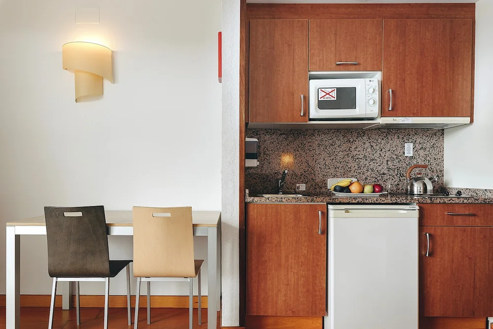 Studio with city views