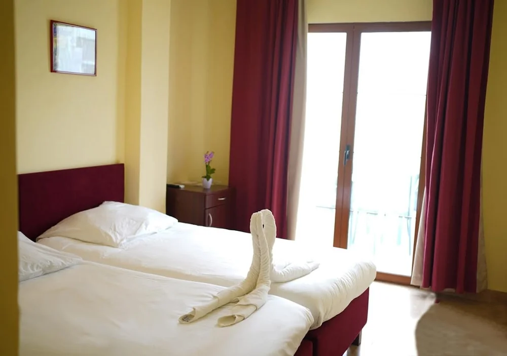 Double room in the hostel